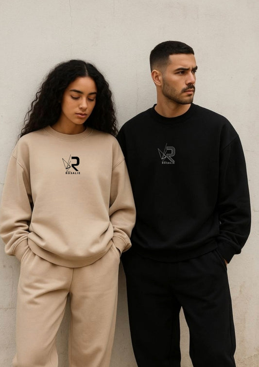 The Rosalie Geometric Crewneck