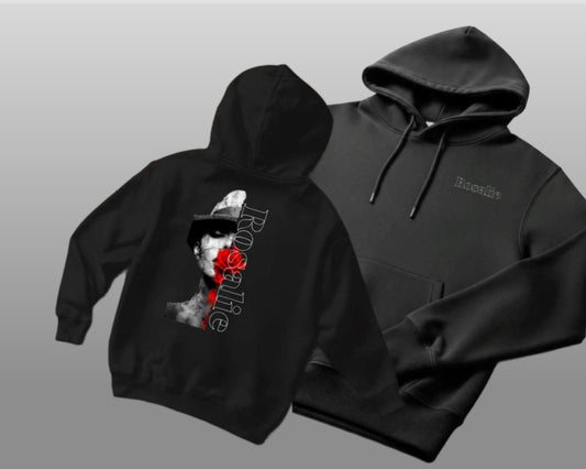 The Calyx Crimson Rose Hoodie