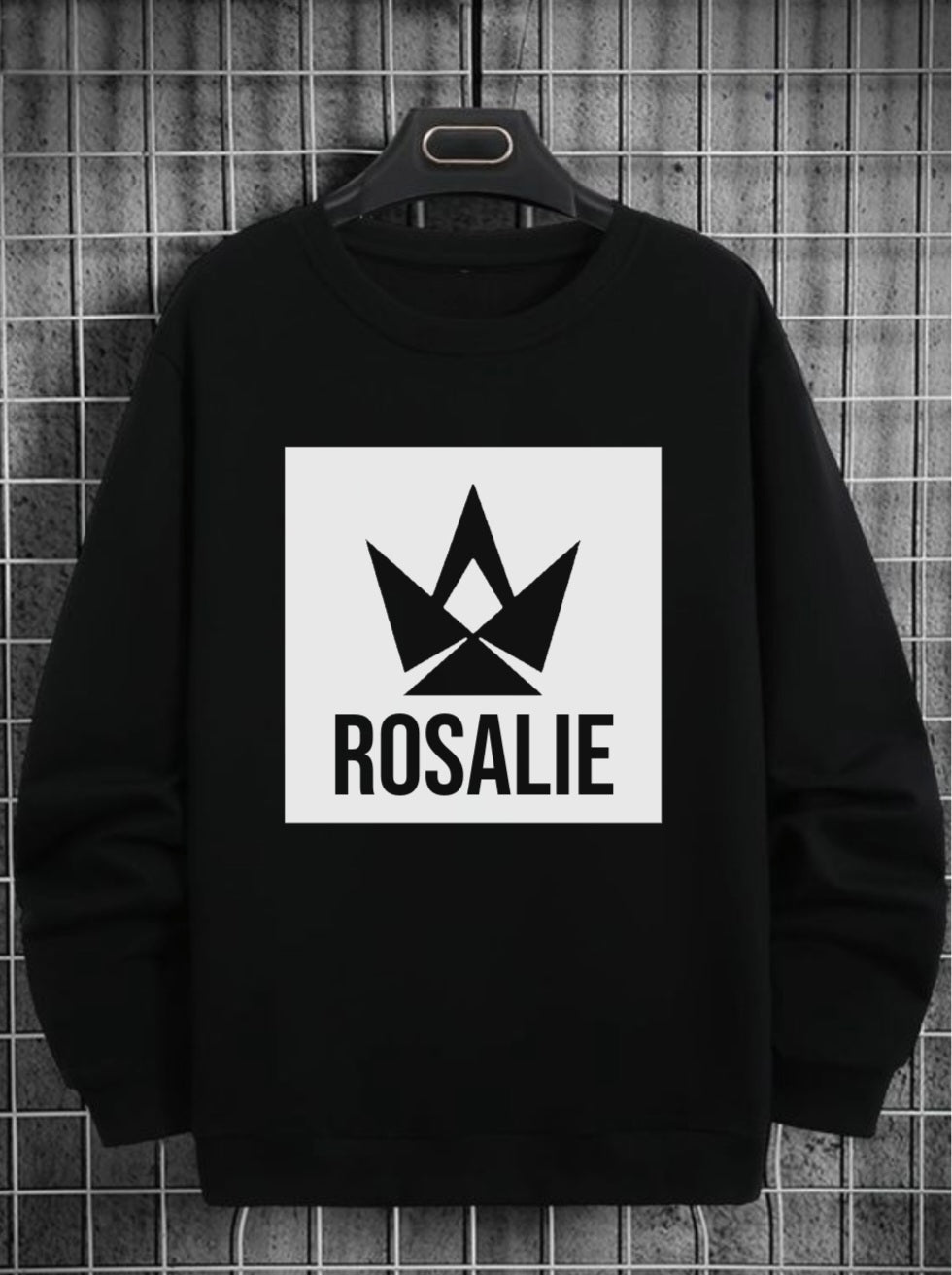 The Rosalie Block Crest Crewneck